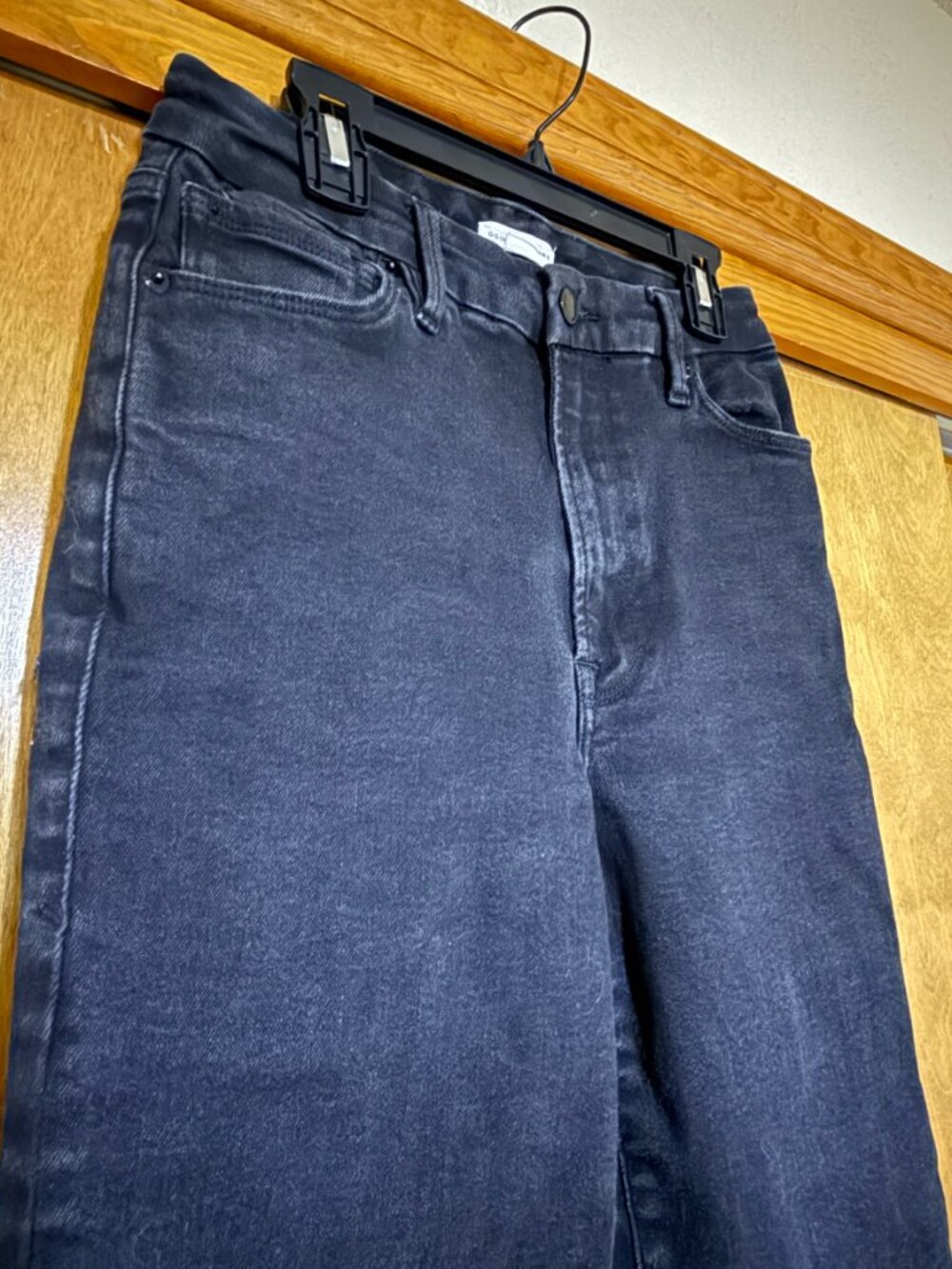 Good American Always Fits Good Legs Skinny Jeans Black 6-12 (Fits 6-10 Best)